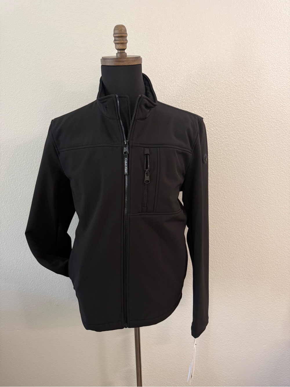 Calvin Klein Men's Black Softshell Jacket